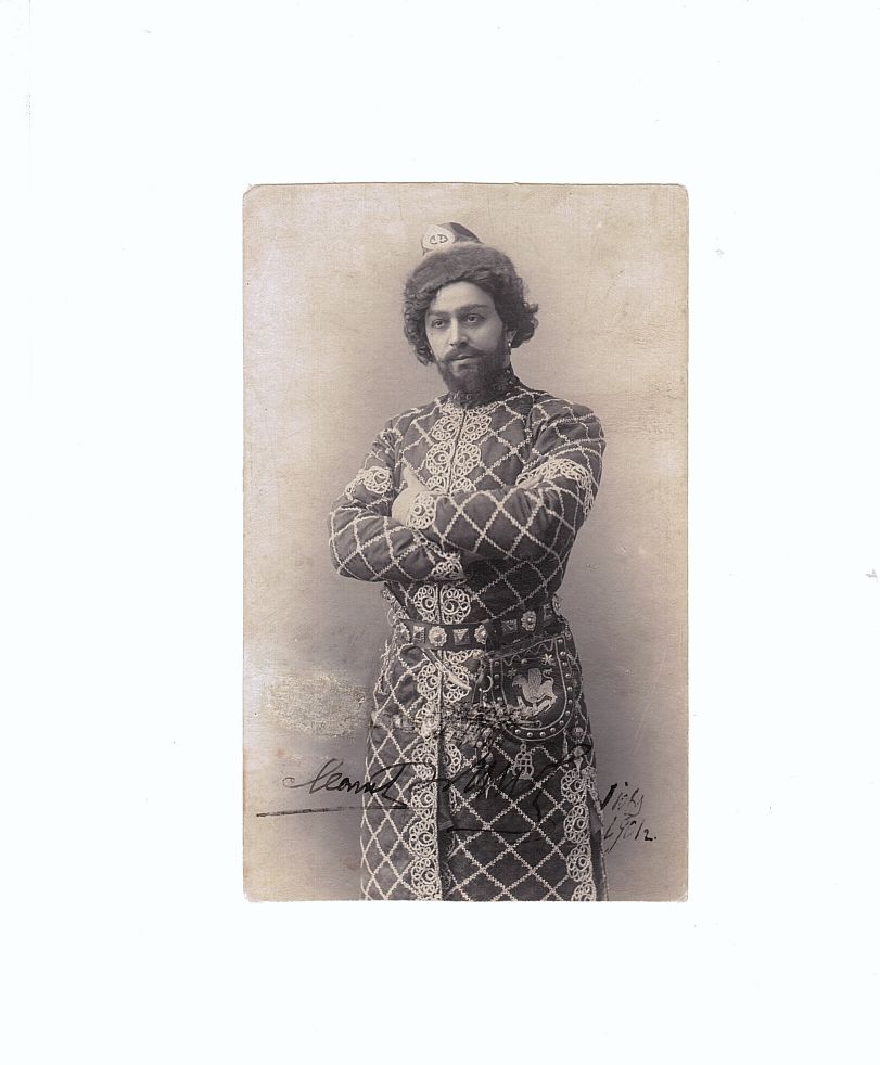 SOBINOV — Original cabinet photo signed, and dated, | Sophie Dupré Autographs