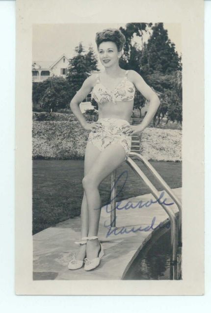 LANDIS — Small photo signed, | Sophie Dupré Autographs