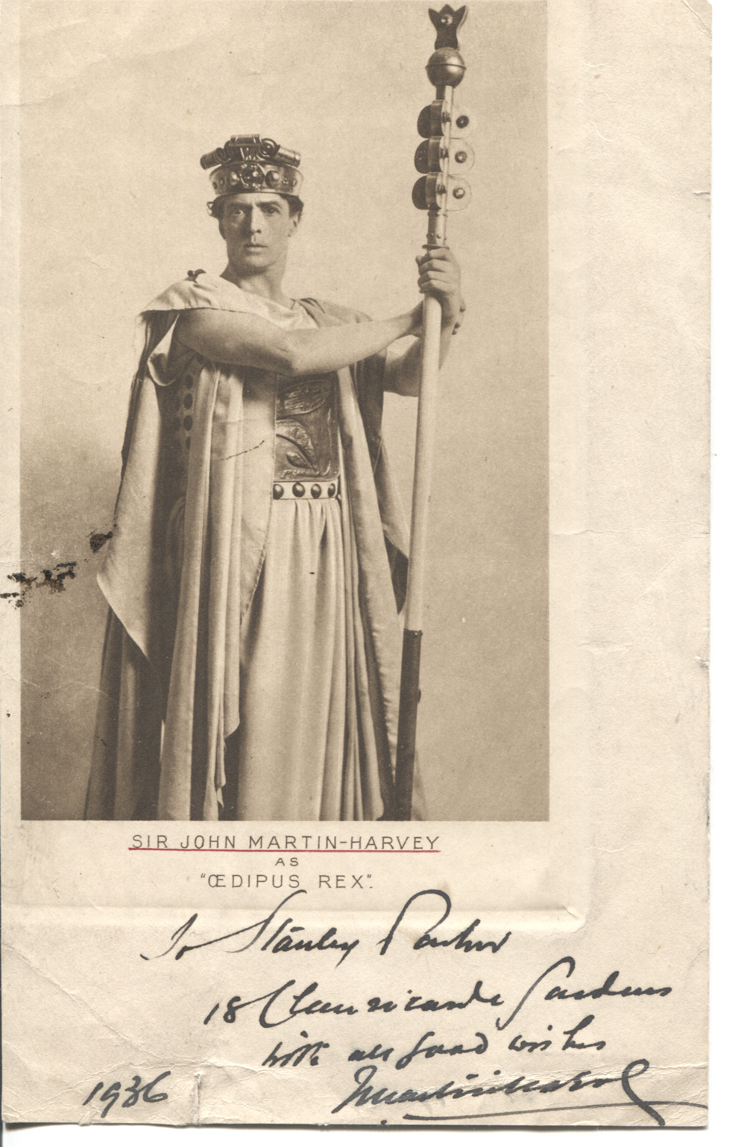 HARVEY — Printed photo signed and inscribed | Sophie Dupré Autographs
