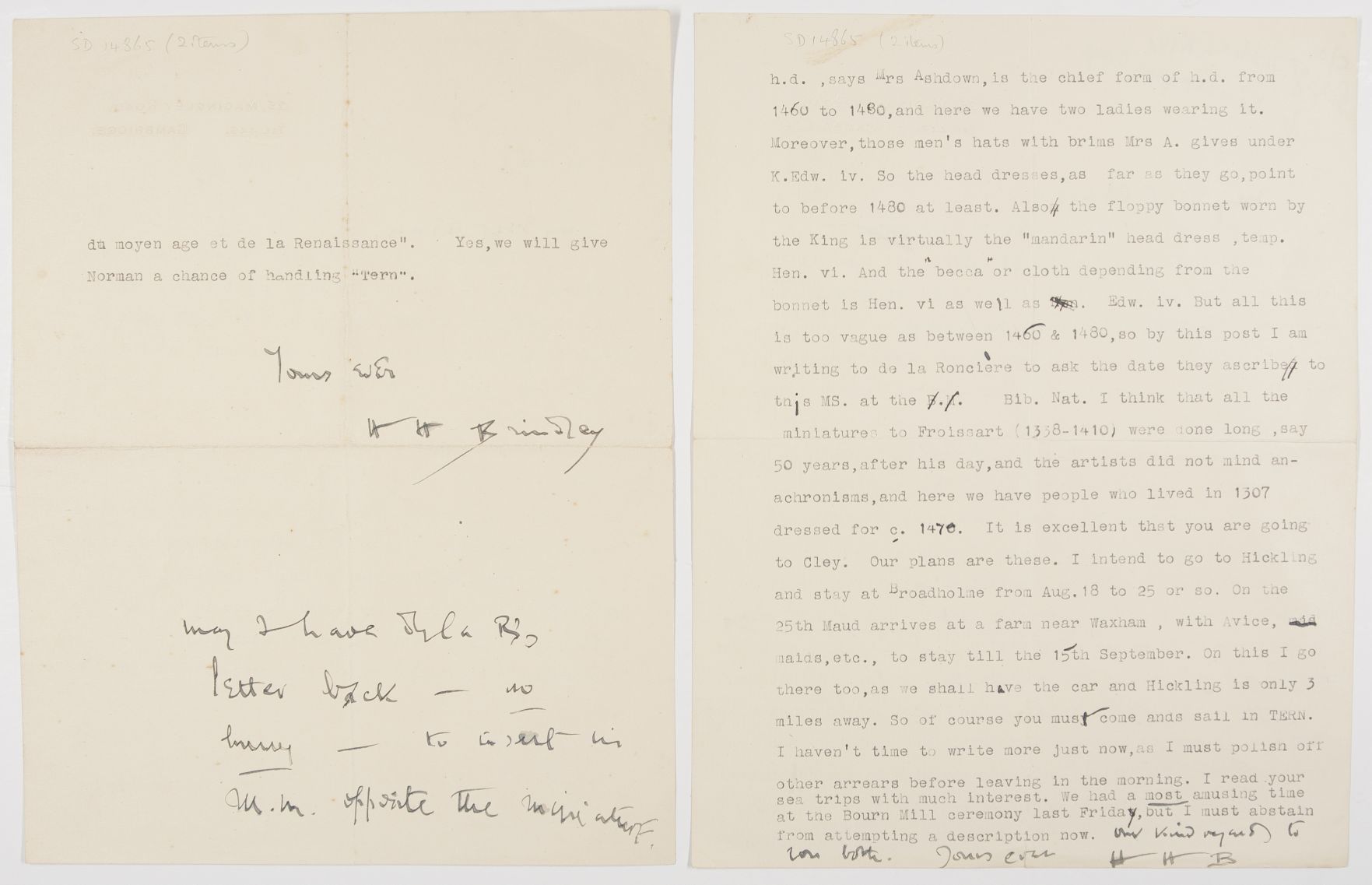 CHAPTAL — Document signed 'Chaptal' as Minister of the Interior (in succession to Lucien Bonaparte), in French with translation, to Citizen Cubières | Sophie Dupré Autographs
