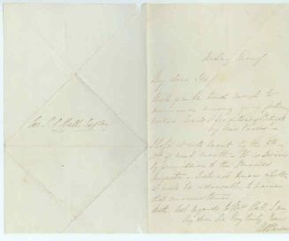 PARDOE — Autograph Letter Signed 'J H Pardoe' to  S[amuel] C[arter] HALL , | Sophie Dupré Autographs