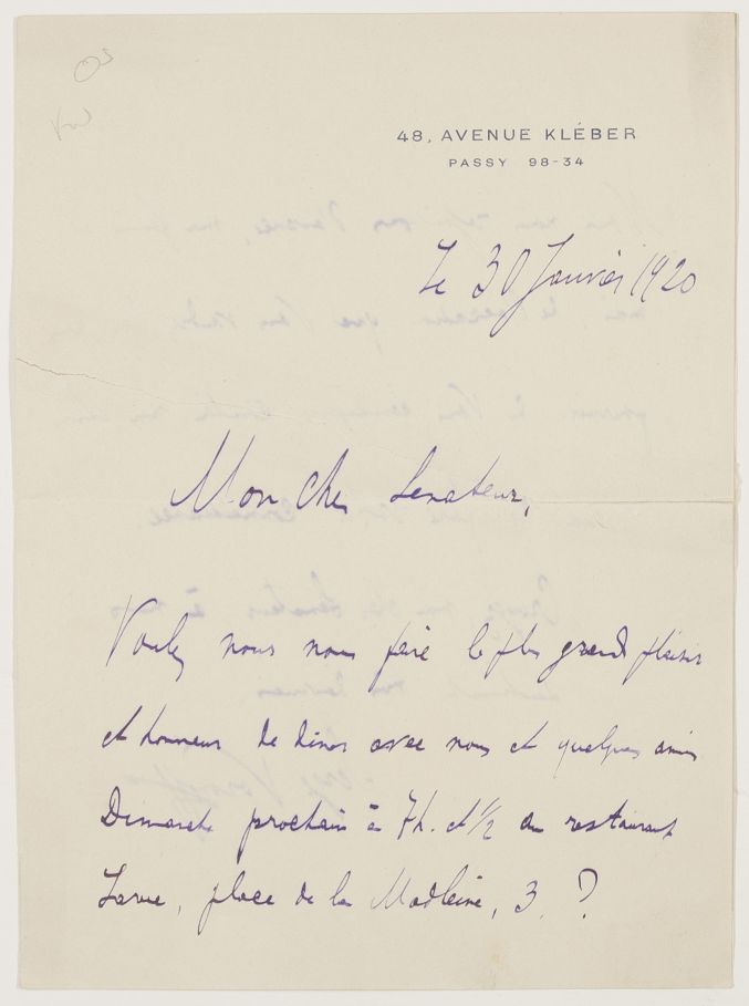 VORONOFF — Autograph Letter Signed in French with translation, to 'My dear Senator', | Sophie Dupré Autographs