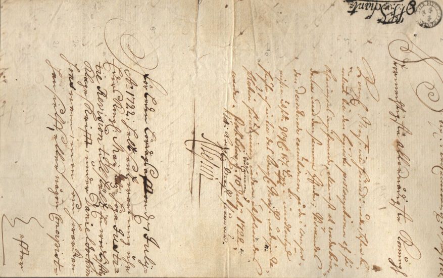 TESSIN — Document signed, in Swedish with translation, | Sophie Dupré Autographs