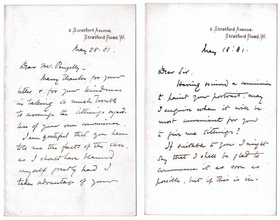 COPE — 4 Autograph Letter Signed to William Pengelly, F.R.S., 1812-1894, the geologist, | Sophie Dupré Autographs