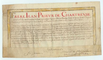 PÉGON — Document signed and subscribed in his attractive hand, | Sophie Dupré Autographs