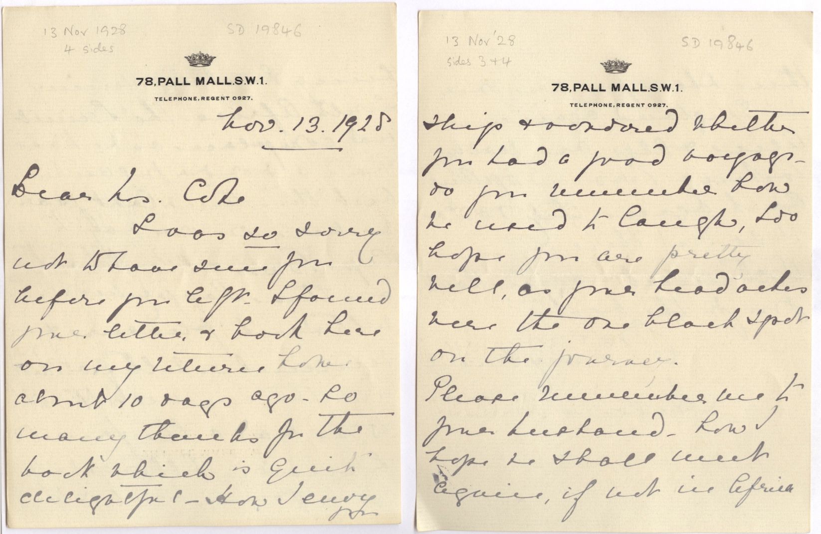 HELENA VICTORIA — Autograph Letter Signed to Mrs Cole, | Sophie Dupré Autographs