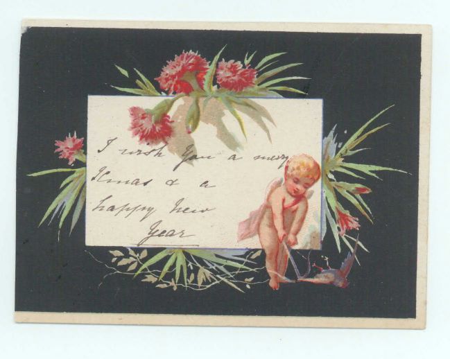 CHARLOTTE — Christmas card signed and inscribed, | Sophie Dupré Autographs