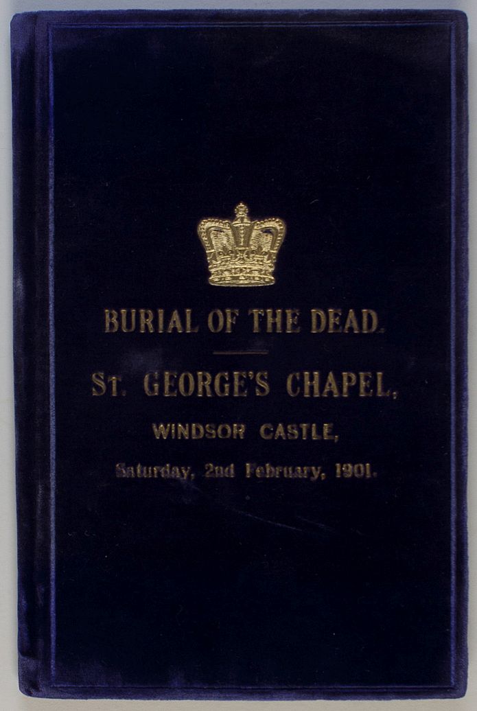 [VICTORIA — 'The Order for the Burial of the Dead according to the use of the Church of England' | Sophie Dupré Autographs
