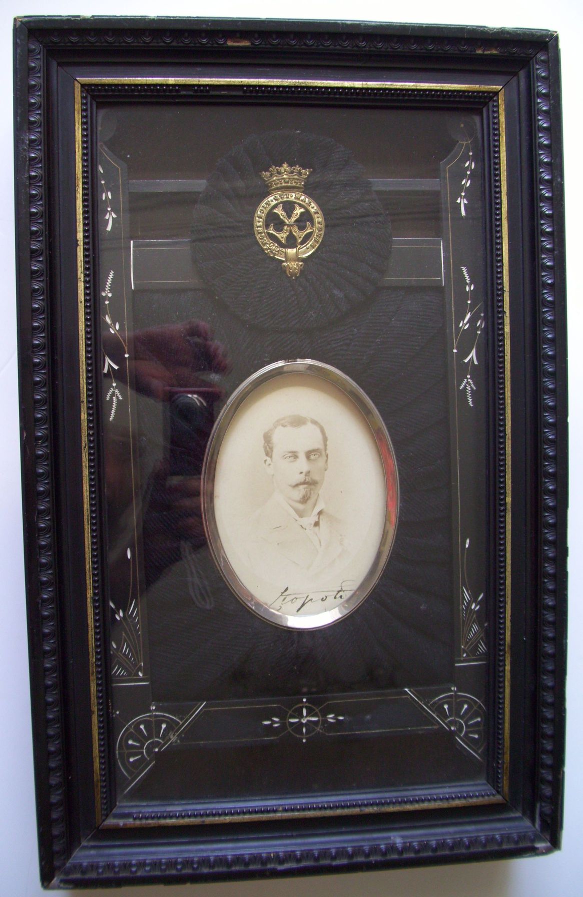 LEOPOLD — Superb presentation signed photo, | Sophie Dupré Autographs