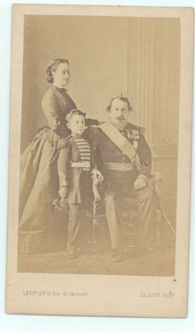 [NAPOLEON III — Fine unsigned carte-de-visite photo by Levitsky, | Sophie Dupré Autographs