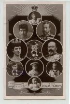 [EDWARD VII — Exceptional unsigned postcard photo | Sophie Dupré Autographs