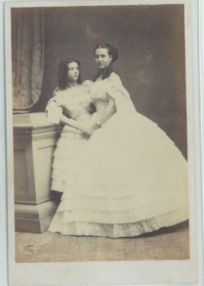 [ALEXANDRA — Fine early unsigned carte de visite photo by E. Lange, | Sophie Dupré Autographs
