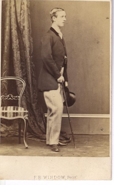 [GEORGE I — Unsigned carte de visite by F. R. Window, | Sophie Dupré Autographs