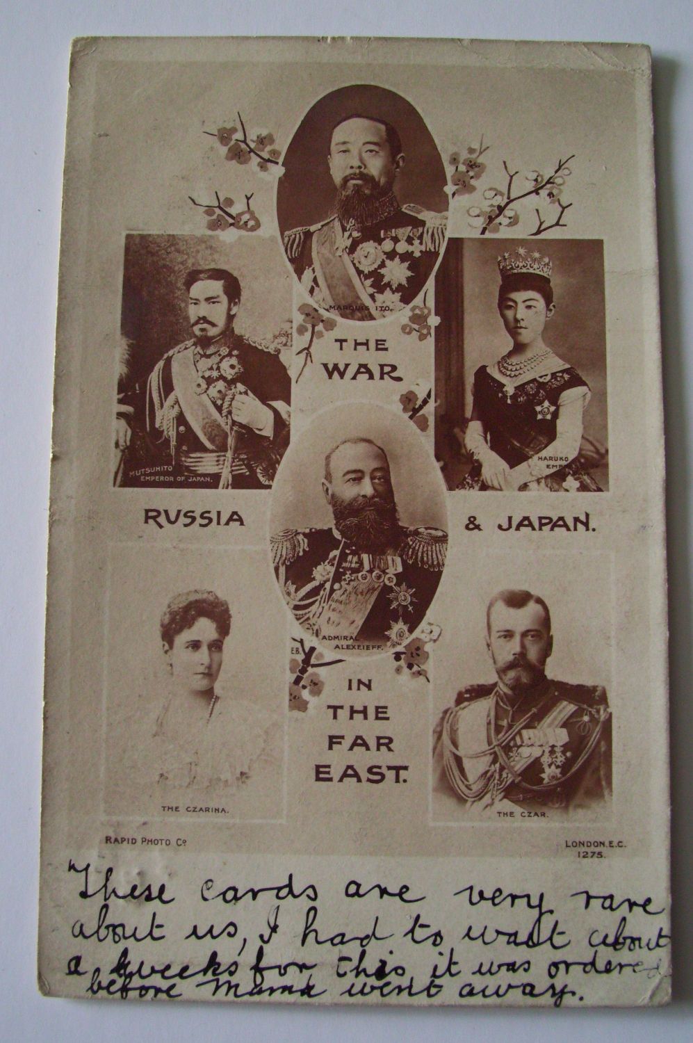 [NICHOLAS II — Fine unsigned  postcard photo | Sophie Dupré Autographs