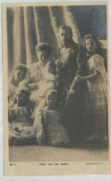 [NICHOLAS II — Fine original unsigned group postcard photo by Rotary | Sophie Dupré Autographs