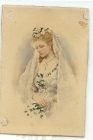 [LOUISE CAROLINE — Charming hand tinted unsigned carte de visite photo by Hills & Saunders, | Sophie Dupré Autographs