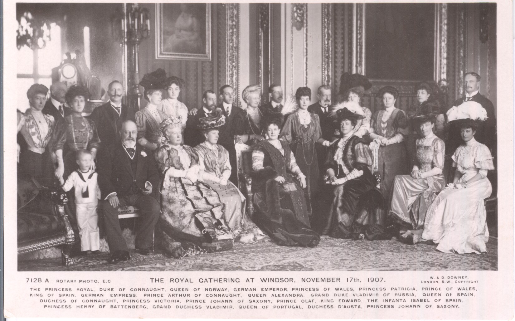 [EDWARD VII — Exceptional unsigned postcard photo by Rotary | Sophie Dupré Autographs