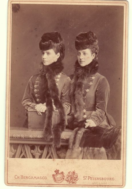 [MARIA FEODOROVNA — Fine unsigned cabinet photo by Bergamasco, | Sophie Dupré Autographs