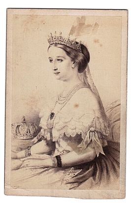 [EUGÉNIE — Unsigned carte de visite photo by Lozano, | Sophie Dupré Autographs