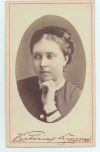 [VICTORIA — Fine unsigned Carte-de-visite photograph by Heinn Graf, | Sophie Dupré Autographs
