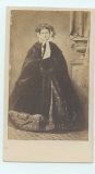 [VICTORIA — Attractive unsigned Carte-de-visite photograph, full length and full face, | Sophie Dupré Autographs