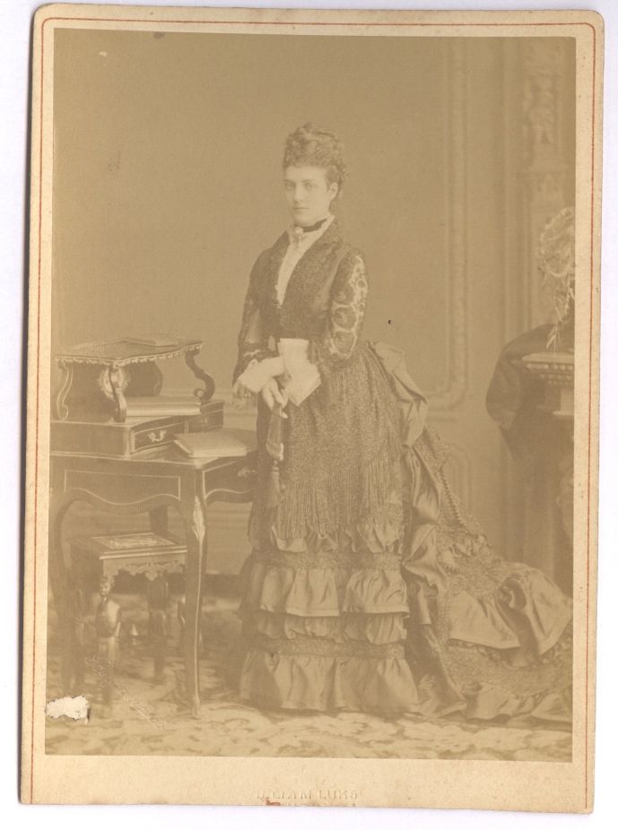 [ALEXANDRA — Unsigned cabinet photo by Bergamasco, | Sophie Dupré Autographs
