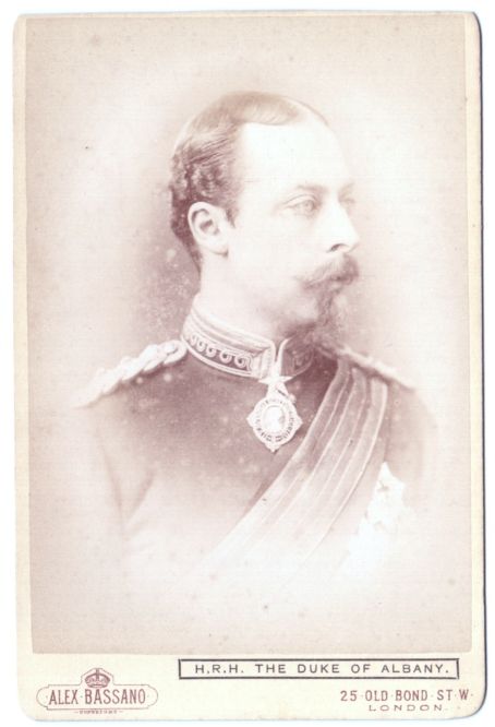 [LEOPOLD — Fine unsigned cabinet photo by Bassano, | Sophie Dupré Autographs