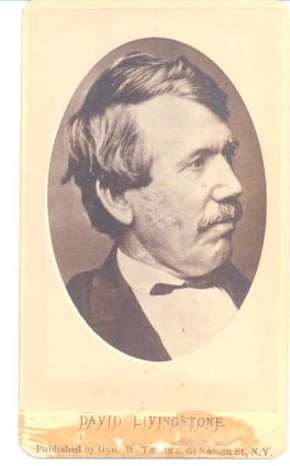 [LIVINGSTONE — Original unsigned carte-de-visite photo by Thorne, | Sophie Dupré Autographs
