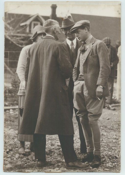 EDWARD VIII — Vintage photo signed ('Edward') in a dark part of the image | Sophie Dupré Autographs
