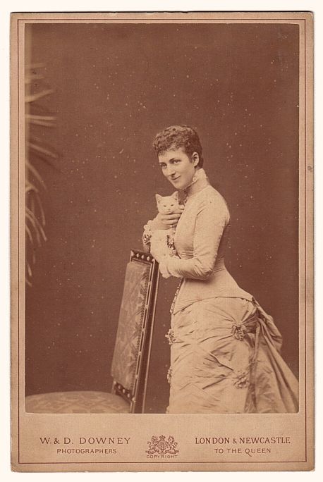 [ALEXANDRA — Fine unsigned cabinet photo by W.& D. Downey, | Sophie Dupré Autographs