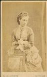 [ALICE — Unsigned carte de visite photo by Downey, | Sophie Dupré Autographs