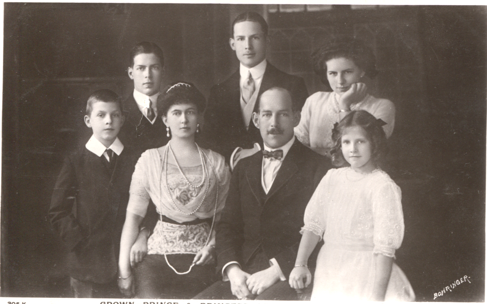 [CONSTANTINE I — Fine unsigned postcard photo by Beagles, | Sophie Dupré Autographs
