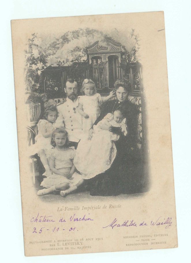 [NICHOLAS II — Fine unsigned original group photo by Levitsky | Sophie Dupré Autographs