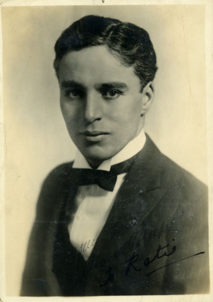 CHAPLIN — Fine photo, signed and inscribed 'Yours Truly' | Sophie Dupré Autographs