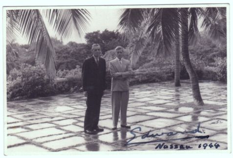 EDWARD VIII — Original photo signed ('Edward') with the place and date | Sophie Dupré Autographs