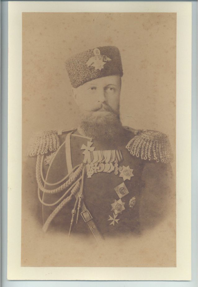 [ALEXANDER III — Superb pair of large unsigned photos | Sophie Dupré Autographs