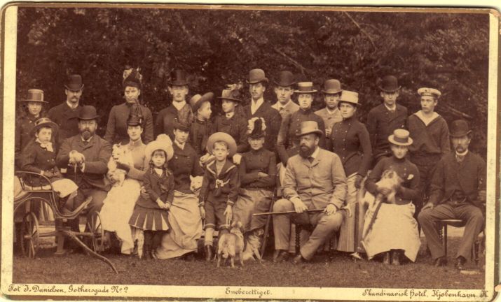 [ALEXANDER III — Exceptional unsigned Danish Imperial cabinet photo by Stergade of Copenhagen, | Sophie Dupré Autographs