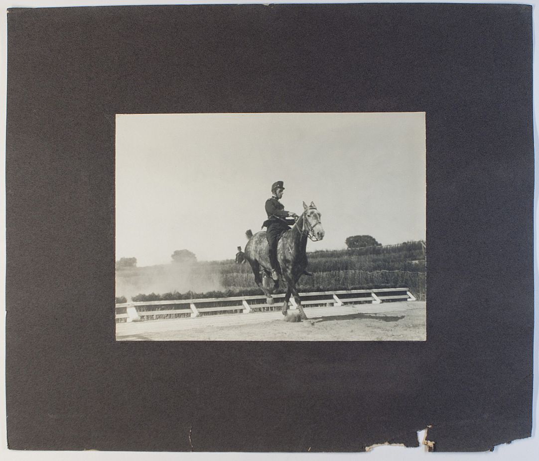 [ALFONSO XIII — Fine large photo of the King, from the Queen's Album | Sophie Dupré Autographs