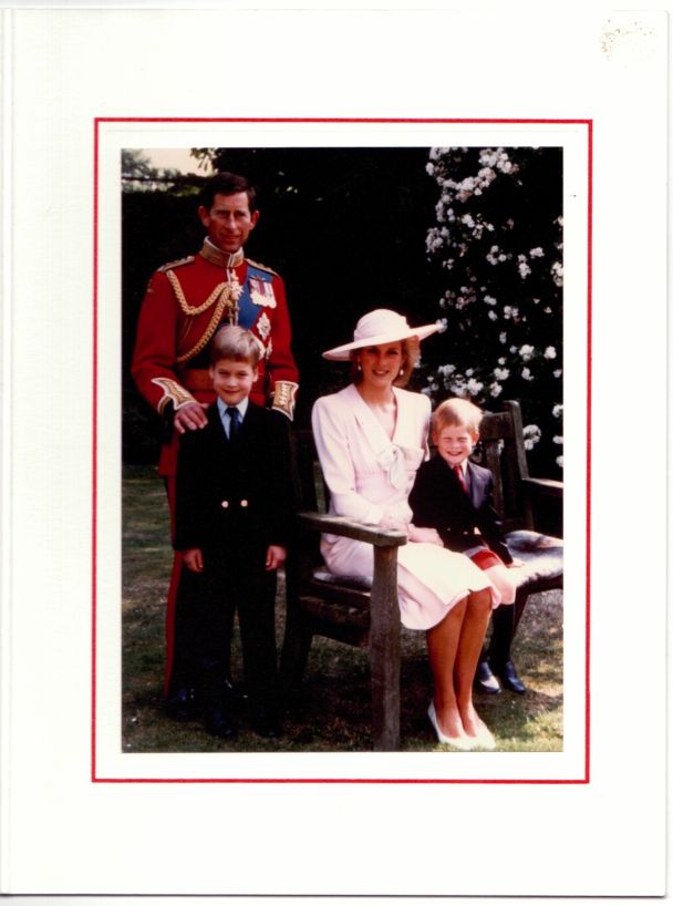 CHARLES III — Christmas Card signed by both and inscribed by the Prince to Else, | Sophie Dupré Autographs