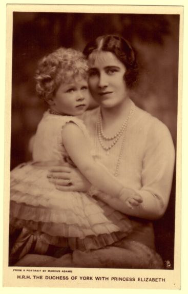 [ELIZABETH — Delightful unsigned postcard photo by by Raphael Tuck | Sophie Dupré Autographs