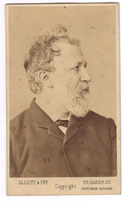 [BROWNING — Unsigned carte de visite photo  by Elliott & Fry, | Sophie Dupré Autographs