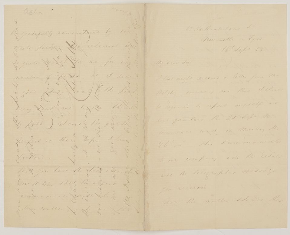 SELBY — Autograph Letter Signed to an unnamed correspondent, | Sophie Dupré Autographs