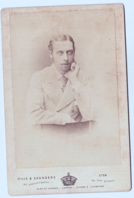 [LEOPOLD — Fine unsigned cabinet photo by Hills & Saunders in Eton | Sophie Dupré Autographs