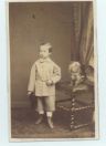 [LEOPOLD — Very rare unsigned carte-de-visite by Ghémar Frères of Brussels | Sophie Dupré Autographs