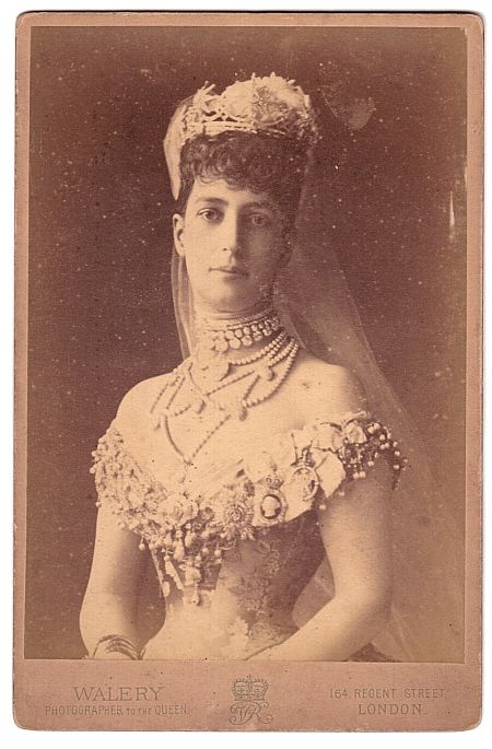 [ALEXANDRA — Charming unsigned cabinet photo by Walery | Sophie Dupré Autographs