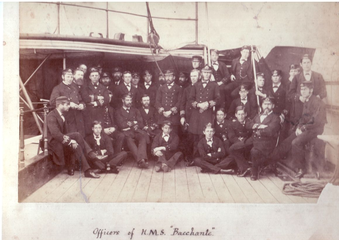 [ALBERT VICTOR — Exceptional original large unsigned photo showing the officers | Sophie Dupré Autographs