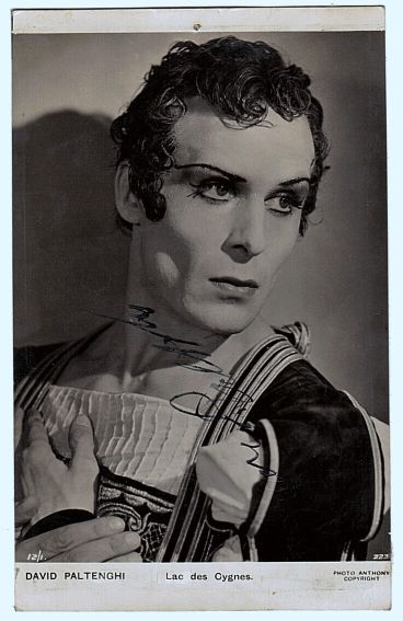 PALTENGHI — Postcard photo by Anthony signed, | Sophie Dupré Autographs