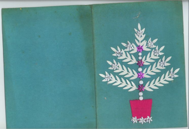 HARTNELL — Fine original hand made Christmas Card signed ('Normie') and inscribed | Sophie Dupré Autographs