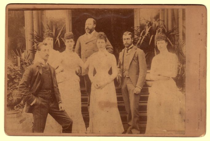 [ALBERT VICTOR — Excellent unsigned cabinet photo | Sophie Dupré Autographs