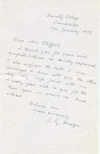 FRAZER — Autograph Letter Signed to Mrs [Lucy] Clifford | Sophie Dupré Autographs